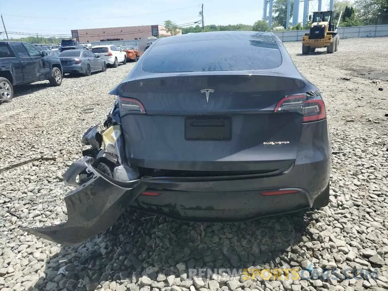 6 fotografías del automóvil dañado 7SAYGDEE7PF667947 TESLA MODEL Y 2023