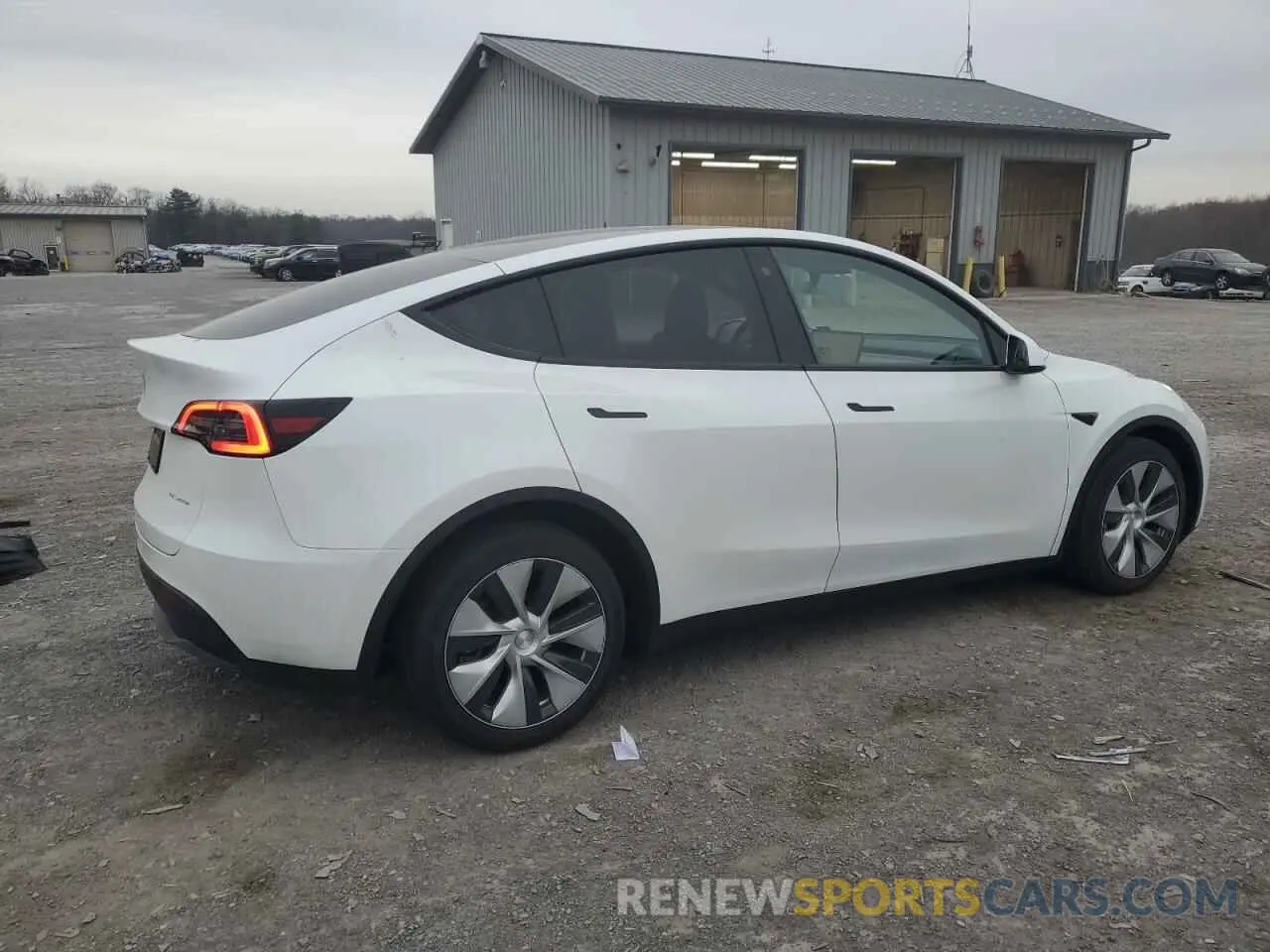 3 fotografías del automóvil dañado 7SAYGDEE7PF673621 TESLA MODEL Y 2023