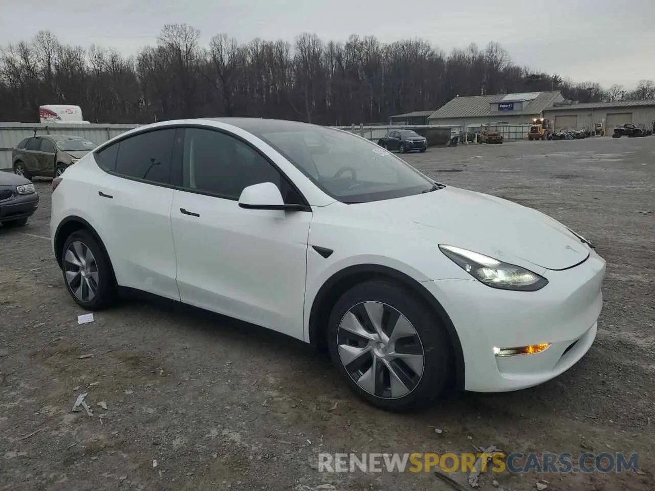4 fotografías del automóvil dañado 7SAYGDEE7PF673621 TESLA MODEL Y 2023