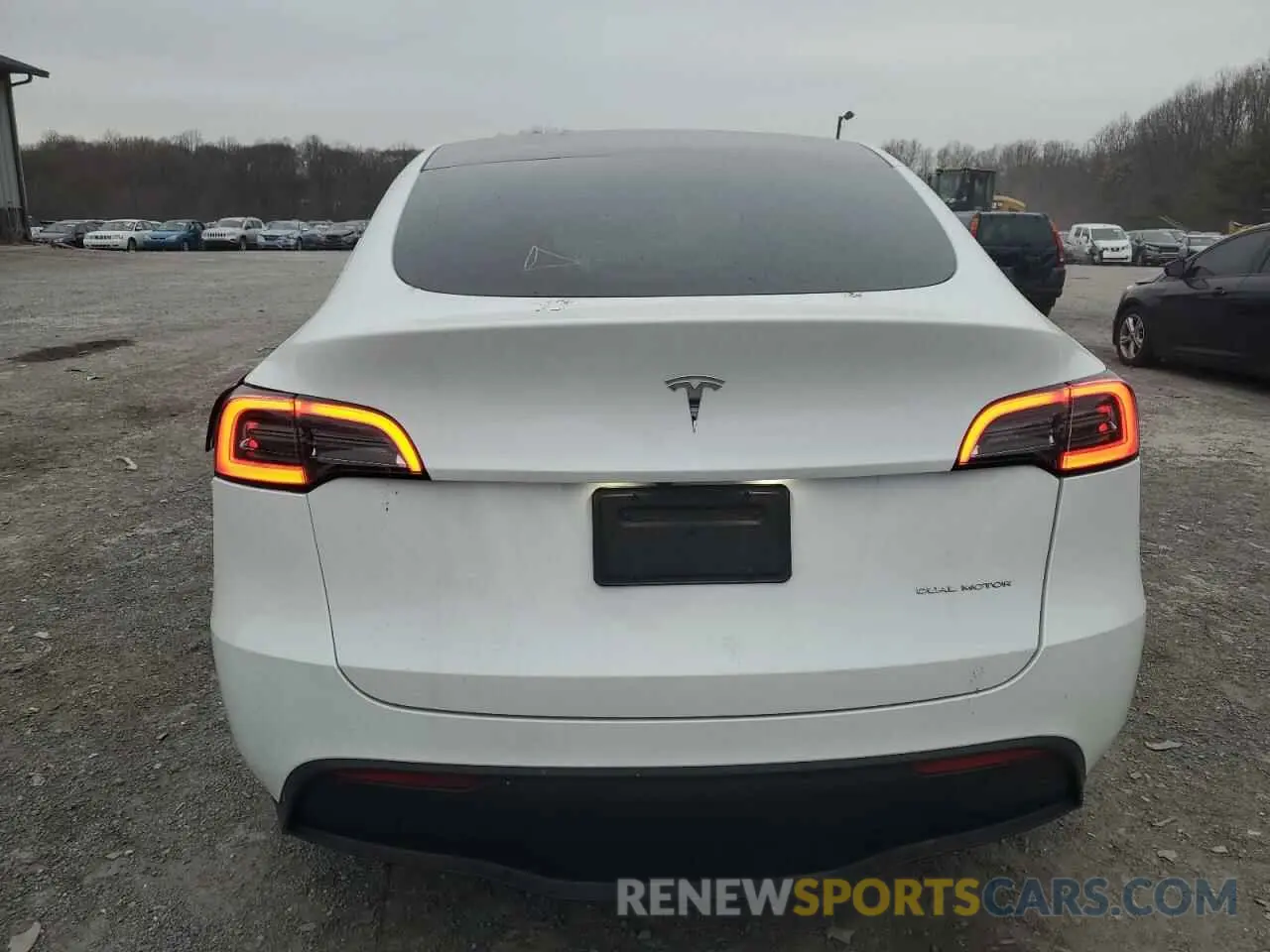 6 fotografías del automóvil dañado 7SAYGDEE7PF673621 TESLA MODEL Y 2023