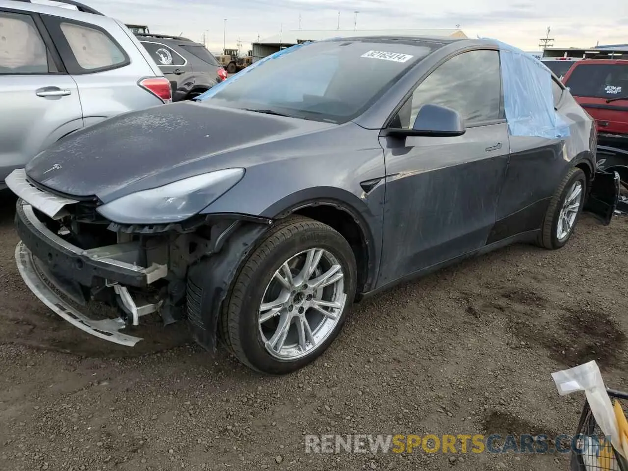 1 fotografías del automóvil dañado 7SAYGDEE7PF706519 TESLA MODEL Y 2023