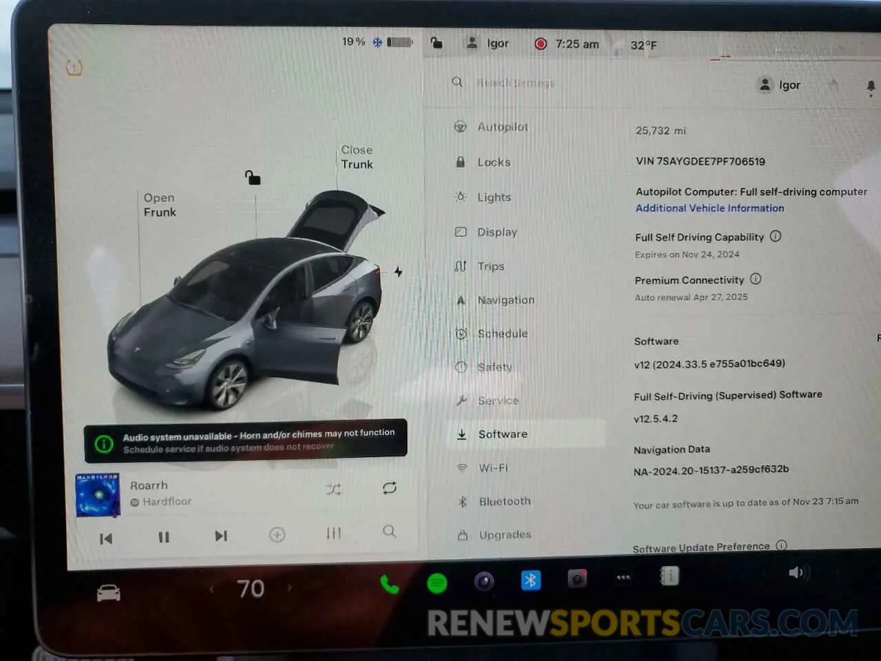 9 fotografías del automóvil dañado 7SAYGDEE7PF706519 TESLA MODEL Y 2023