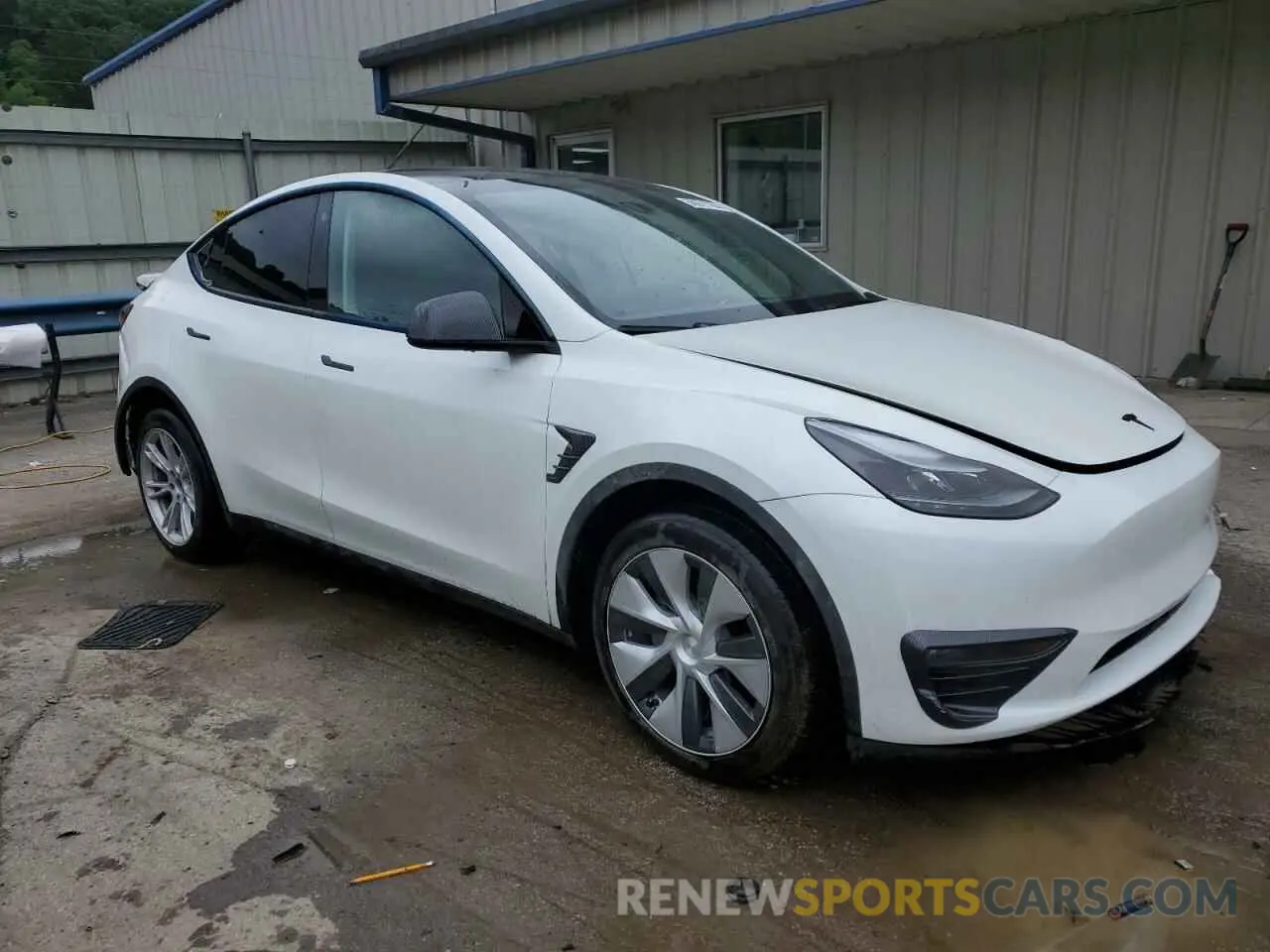 4 fotografías del automóvil dañado 7SAYGDEE7PF759687 TESLA MODEL Y 2023