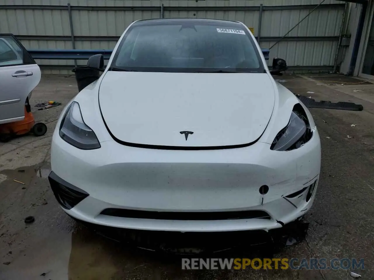 5 fotografías del automóvil dañado 7SAYGDEE7PF759687 TESLA MODEL Y 2023