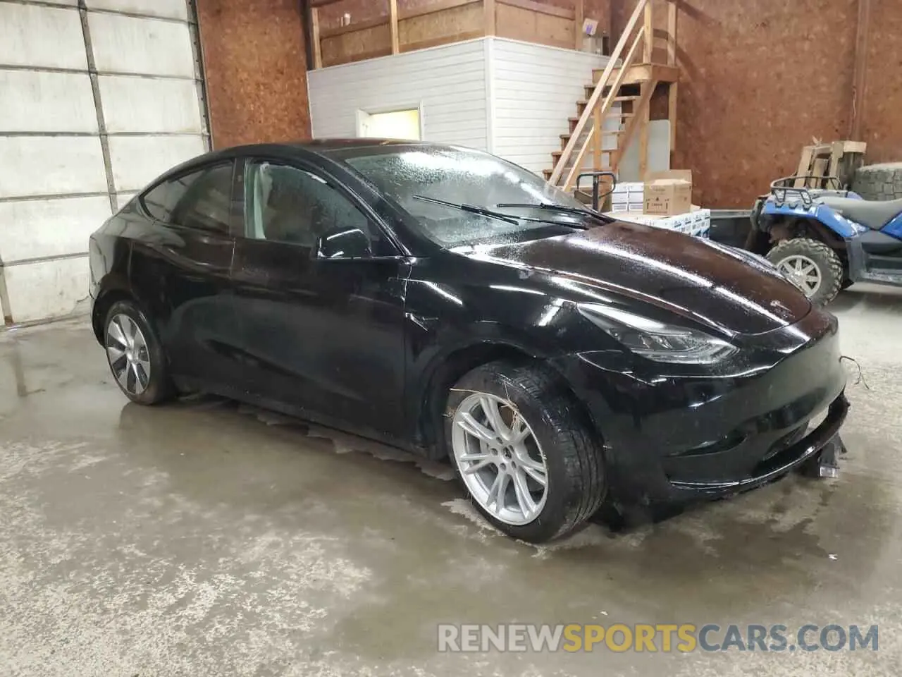 4 fotografías del automóvil dañado 7SAYGDEE7PF797887 TESLA MODEL Y 2023