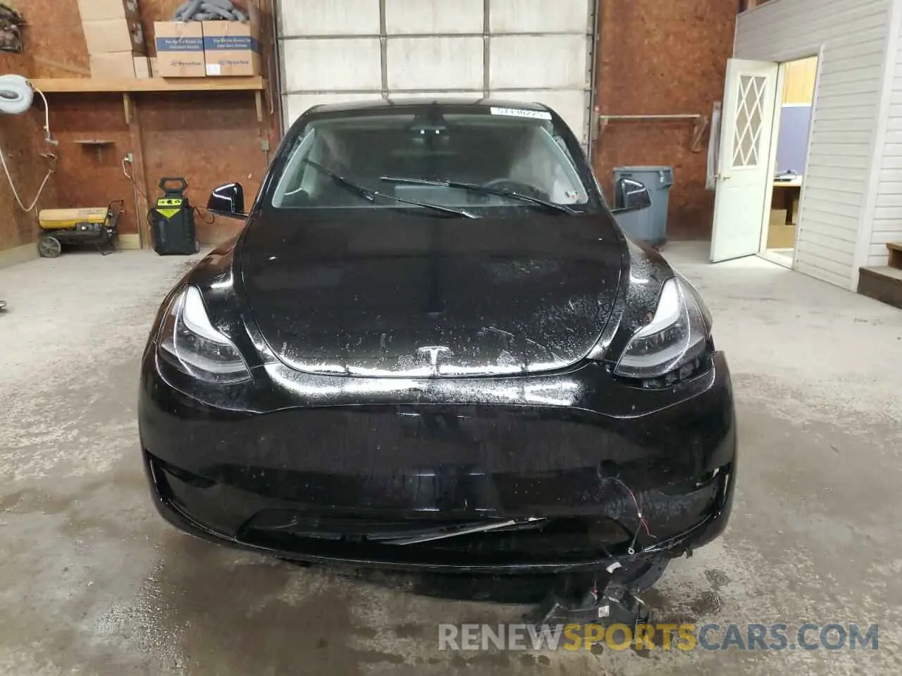 5 fotografías del automóvil dañado 7SAYGDEE7PF797887 TESLA MODEL Y 2023