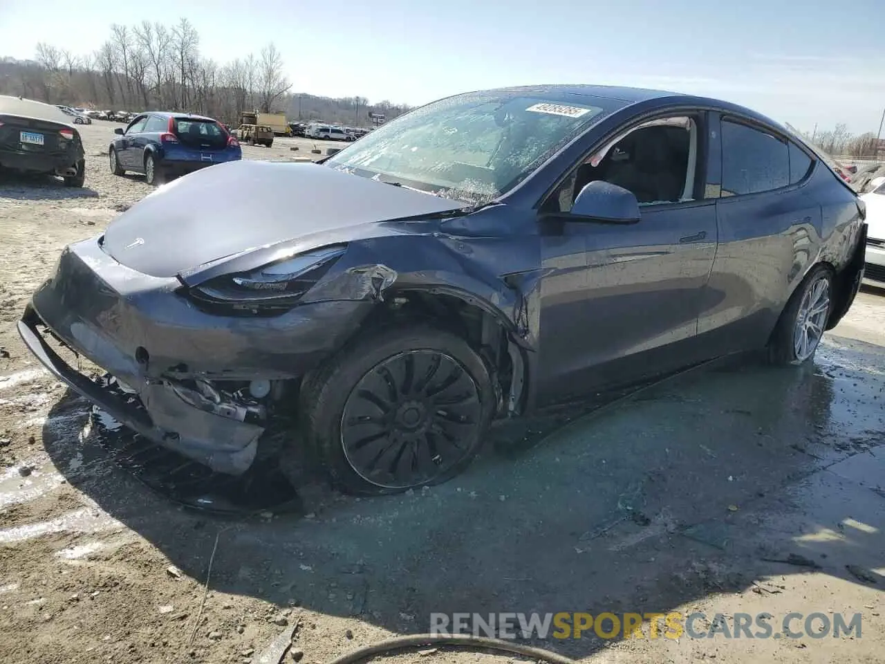 1 fotografías del automóvil dañado 7SAYGDEE7PF822934 TESLA MODEL Y 2023
