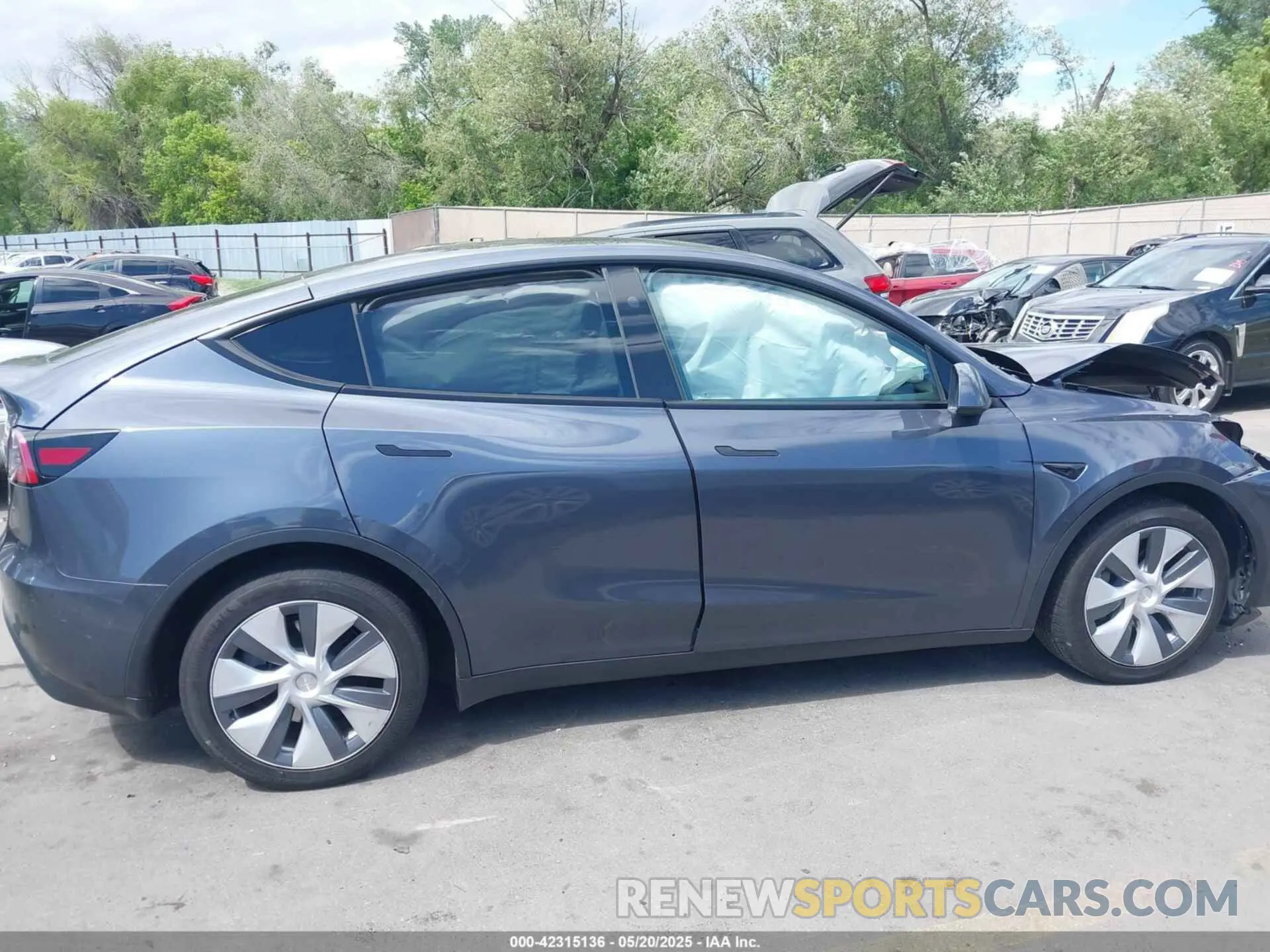 12 fotografías del automóvil dañado 7SAYGDEE7PF852113 TESLA MODEL Y 2023