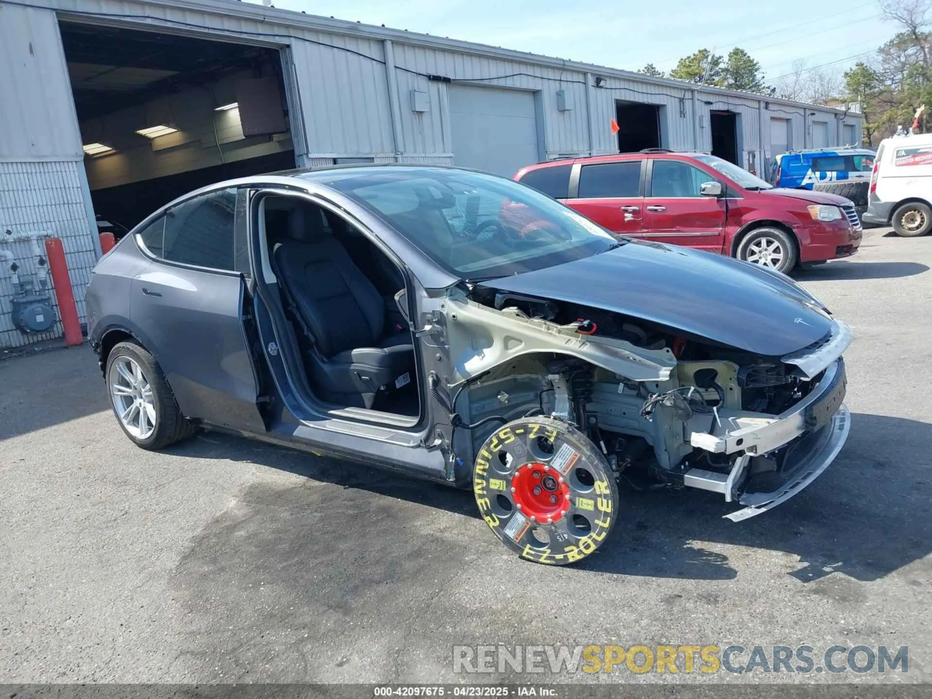1 fotografías del automóvil dañado 7SAYGDEE7PF856985 TESLA MODEL Y 2023