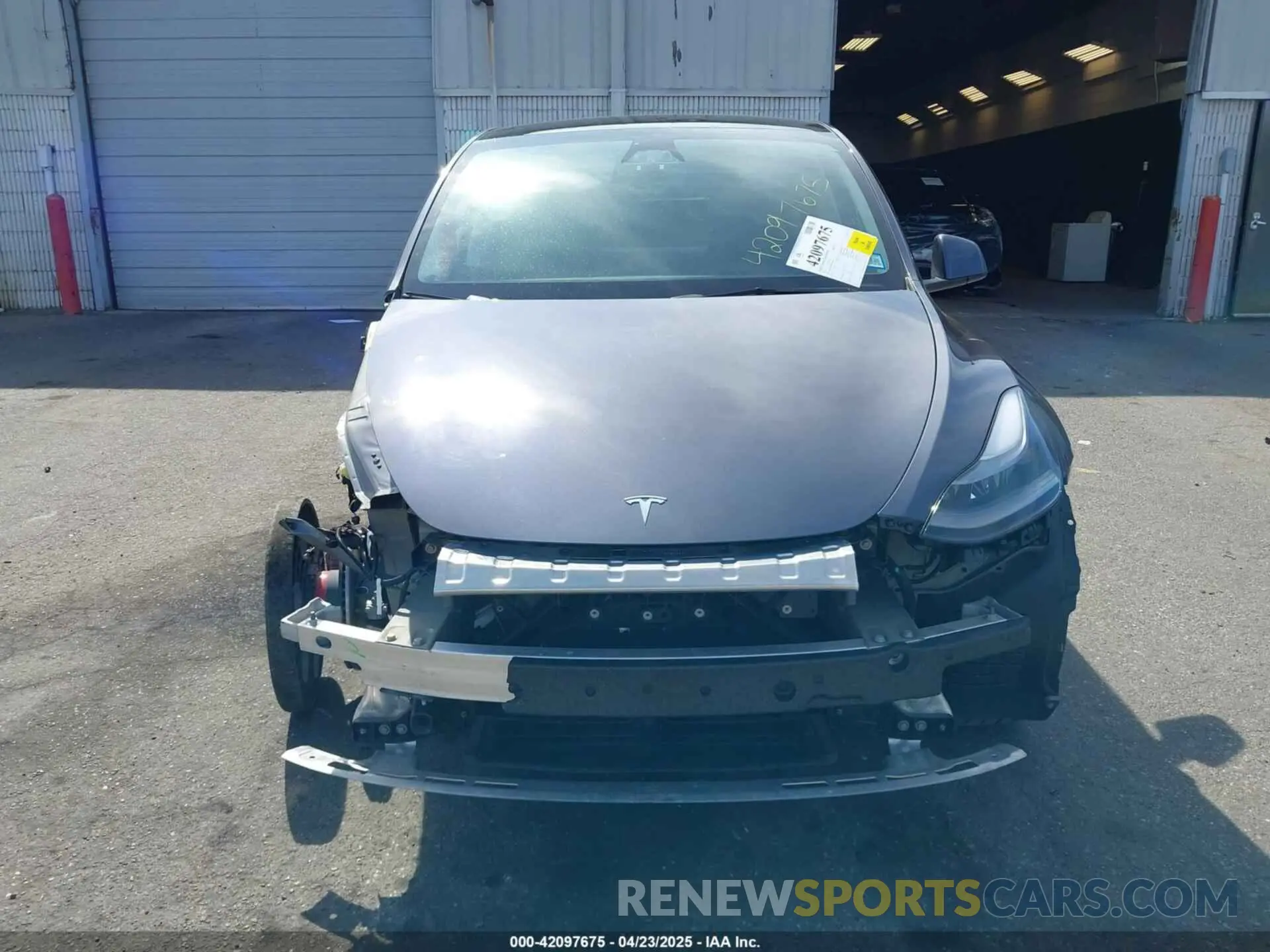 12 fotografías del automóvil dañado 7SAYGDEE7PF856985 TESLA MODEL Y 2023