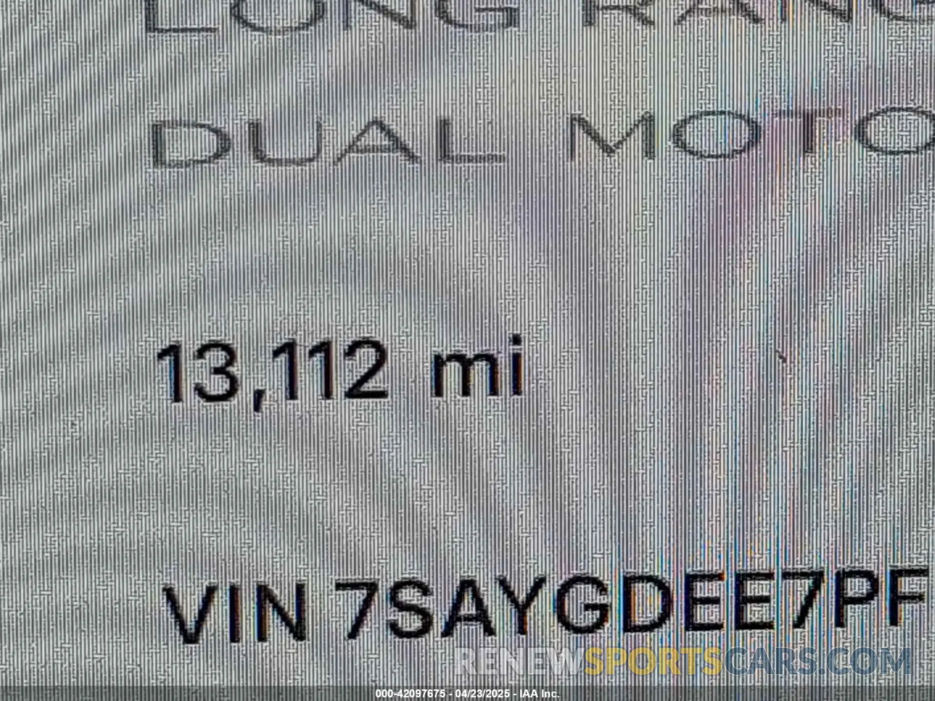 15 fotografías del automóvil dañado 7SAYGDEE7PF856985 TESLA MODEL Y 2023