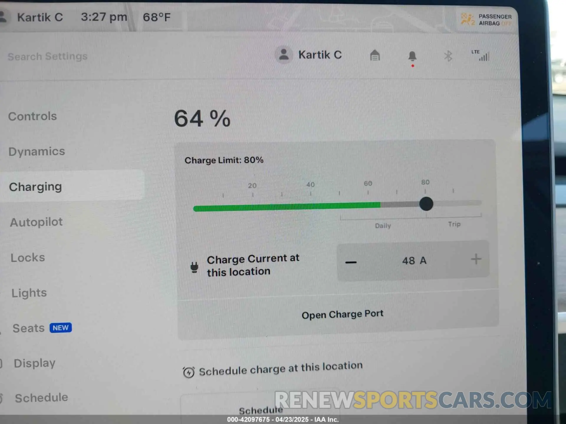 17 fotografías del automóvil dañado 7SAYGDEE7PF856985 TESLA MODEL Y 2023