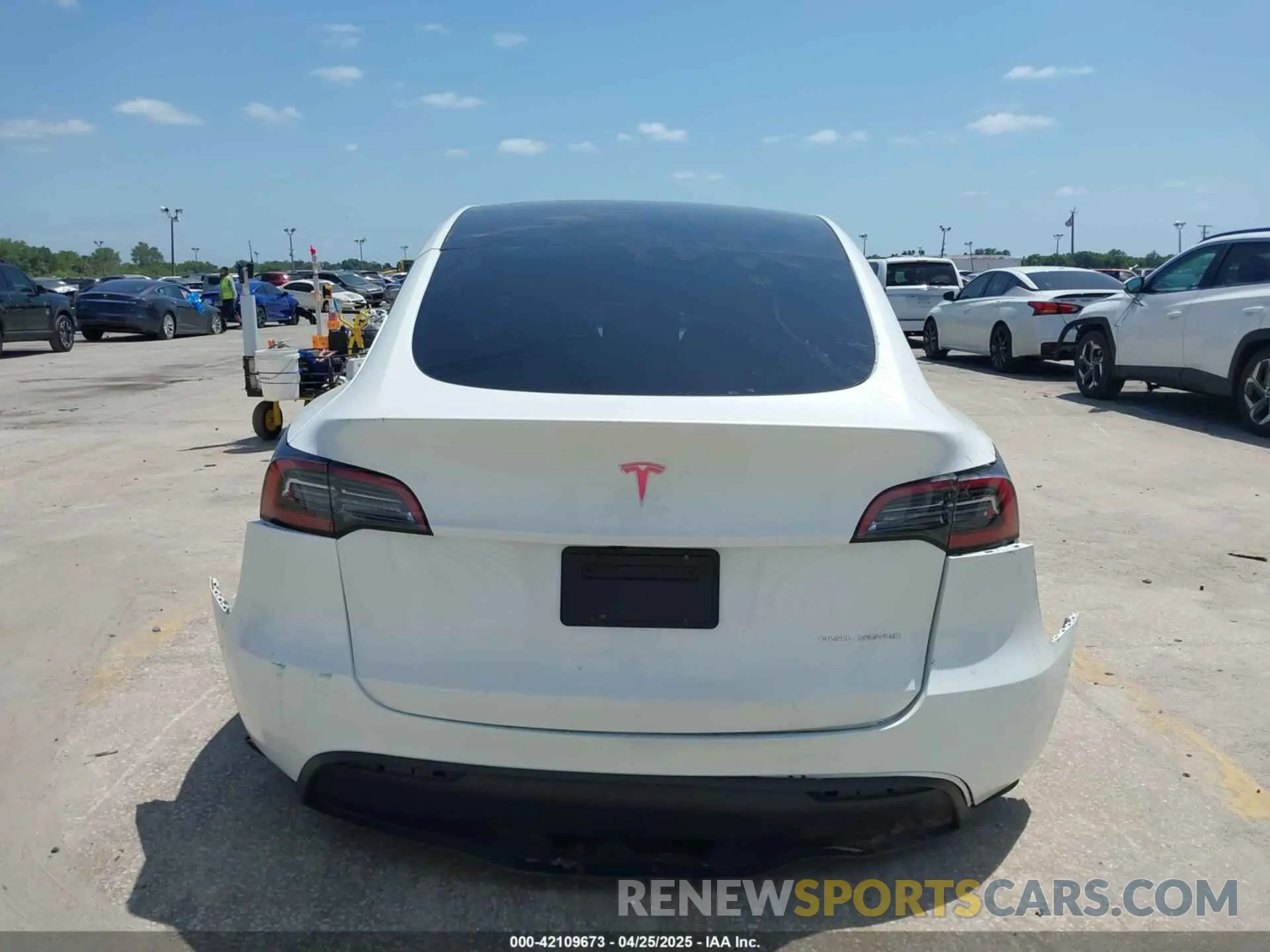 16 fotografías del automóvil dañado 7SAYGDEE7PF865539 TESLA MODEL Y 2023