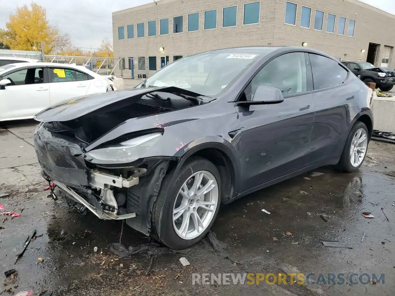 1 fotografías del automóvil dañado 7SAYGDEE7PF879523 TESLA MODEL Y 2023