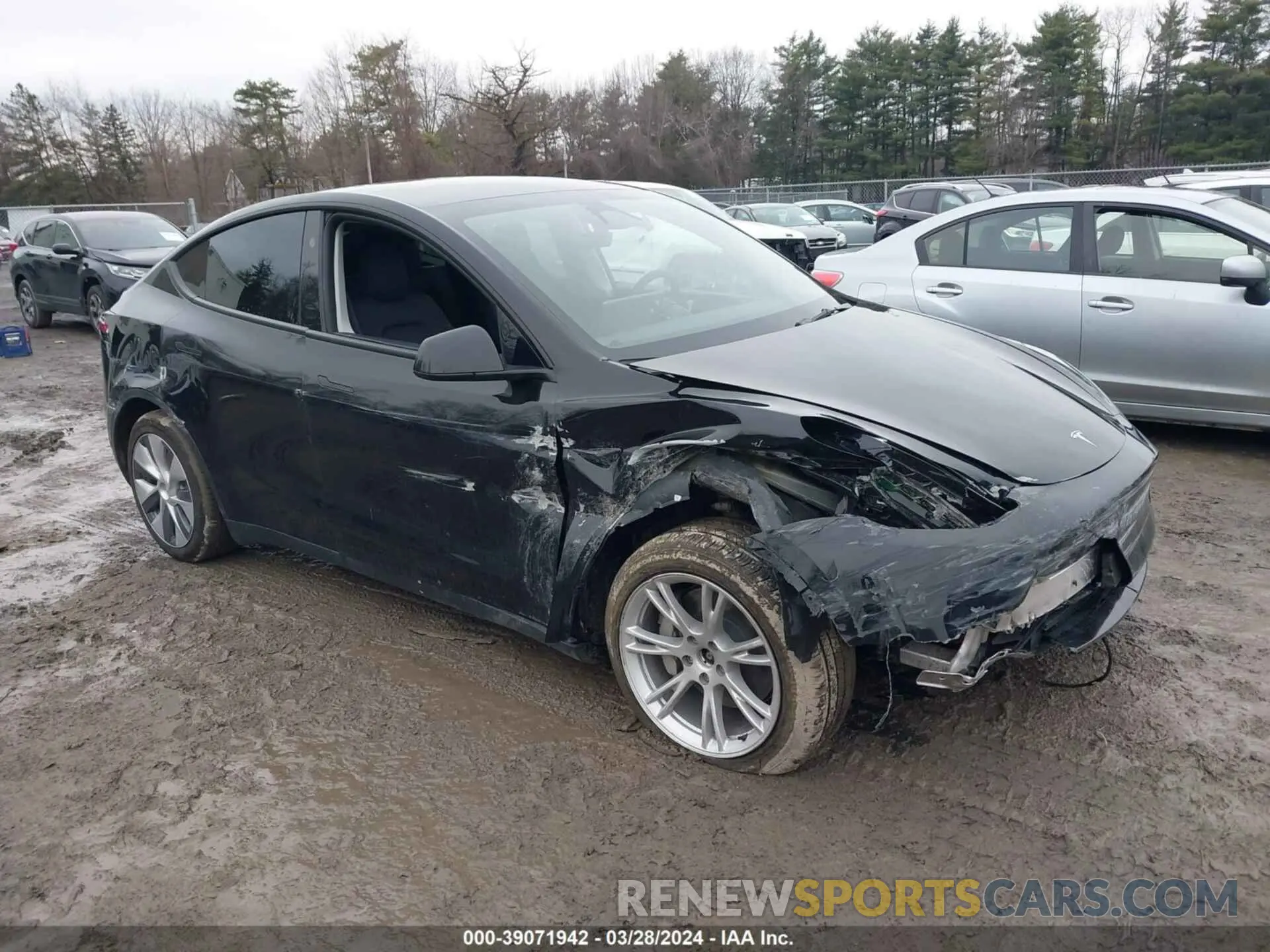 1 fotografías del automóvil dañado 7SAYGDEE7PF899061 TESLA MODEL Y 2023