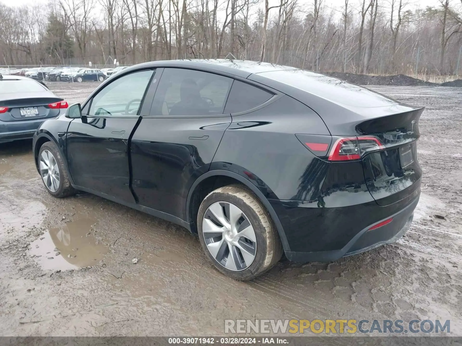 3 fotografías del automóvil dañado 7SAYGDEE7PF899061 TESLA MODEL Y 2023