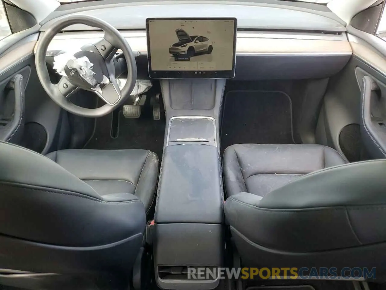 8 fotografías del automóvil dañado 7SAYGDEE8PA026562 TESLA MODEL Y 2023