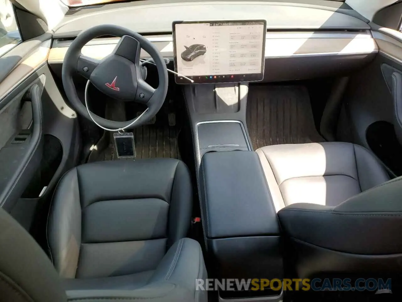8 fotografías del automóvil dañado 7SAYGDEE8PA043233 TESLA MODEL Y 2023