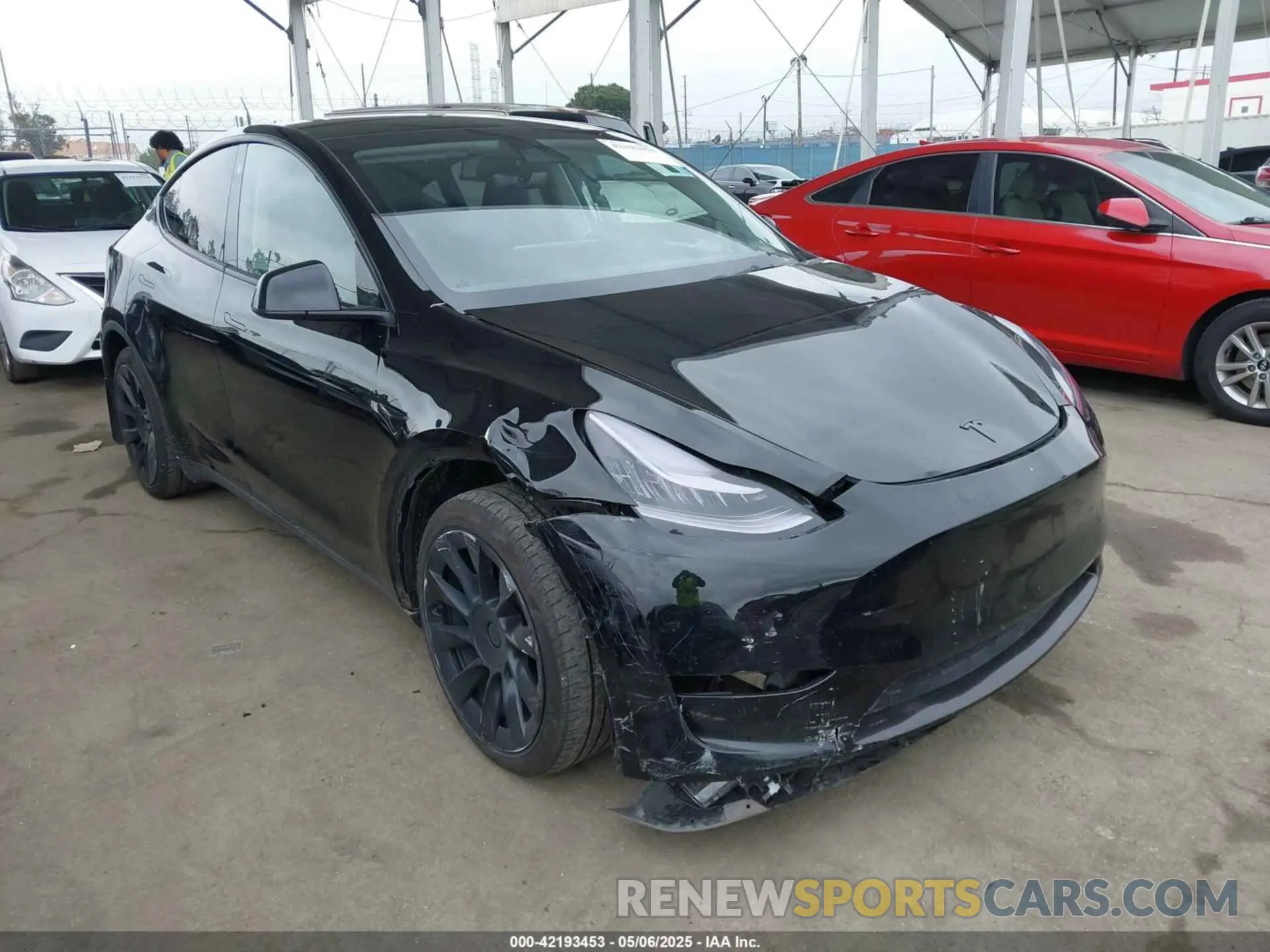 1 fotografías del automóvil dañado 7SAYGDEE8PA051798 TESLA MODEL Y 2023