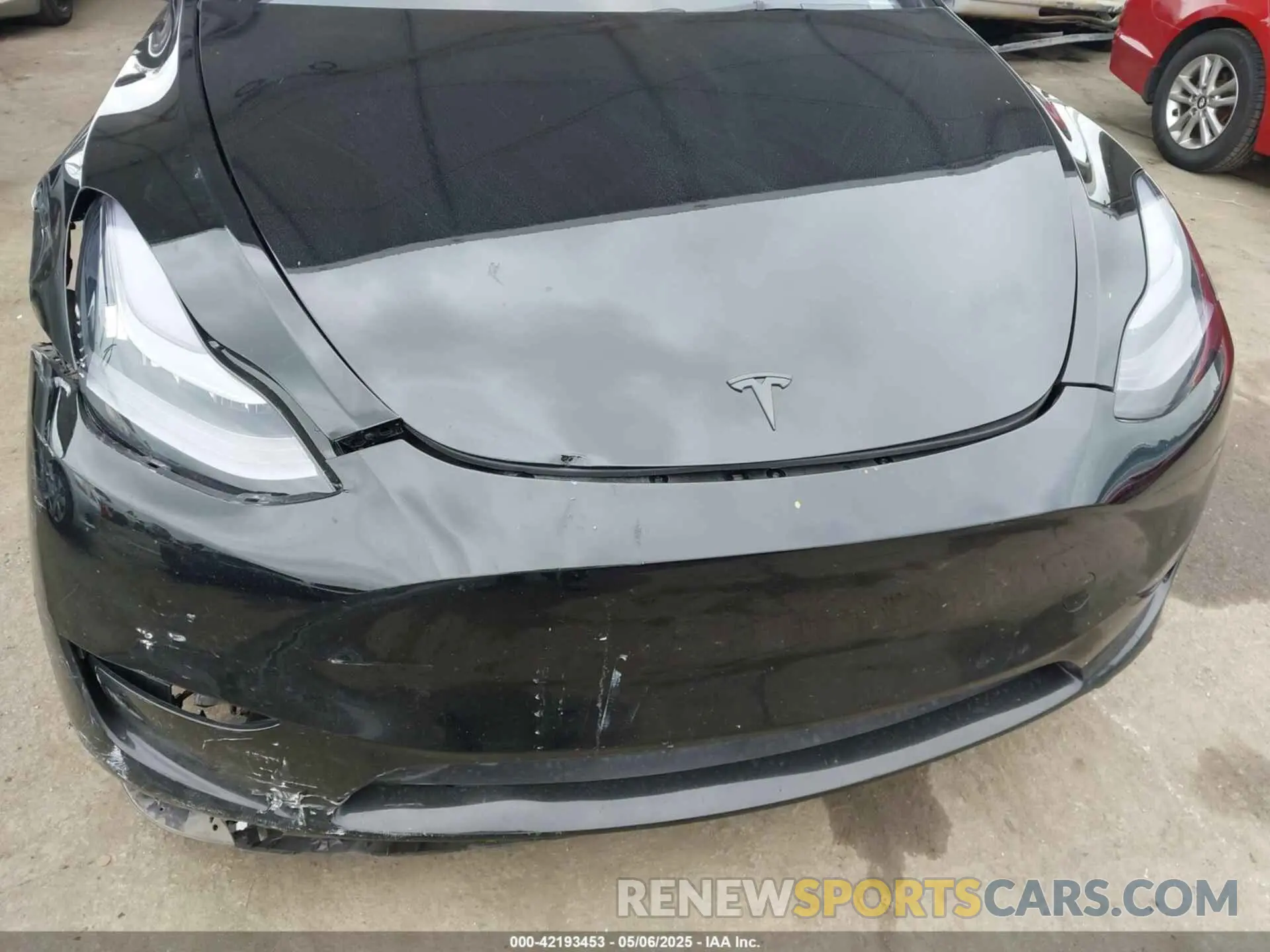 6 fotografías del automóvil dañado 7SAYGDEE8PA051798 TESLA MODEL Y 2023