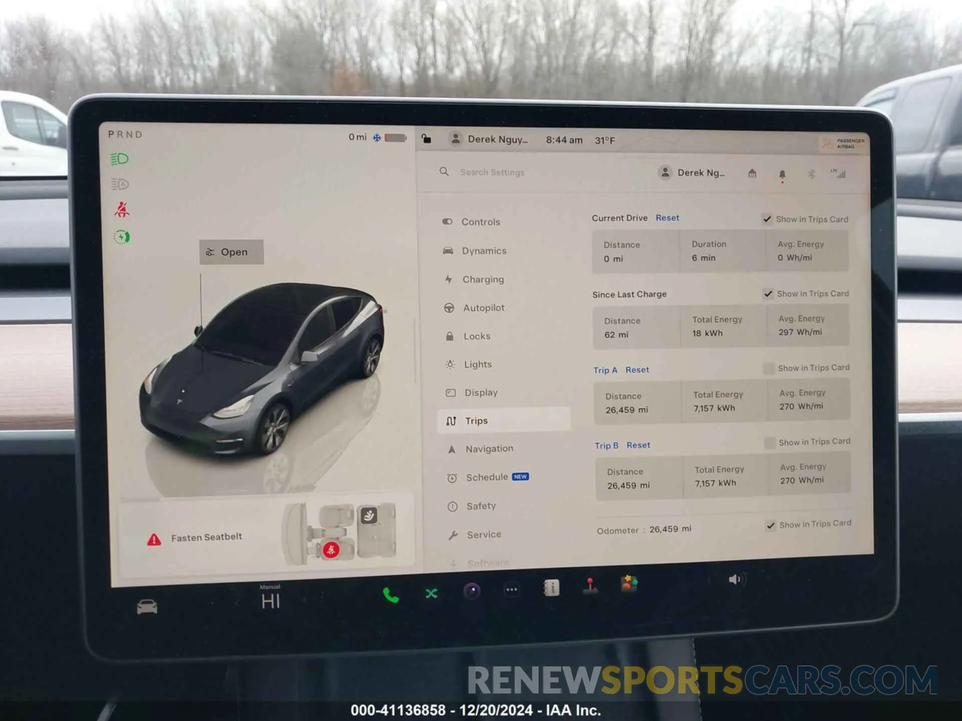18 fotografías del automóvil dañado 7SAYGDEE8PA057777 TESLA MODEL Y 2023