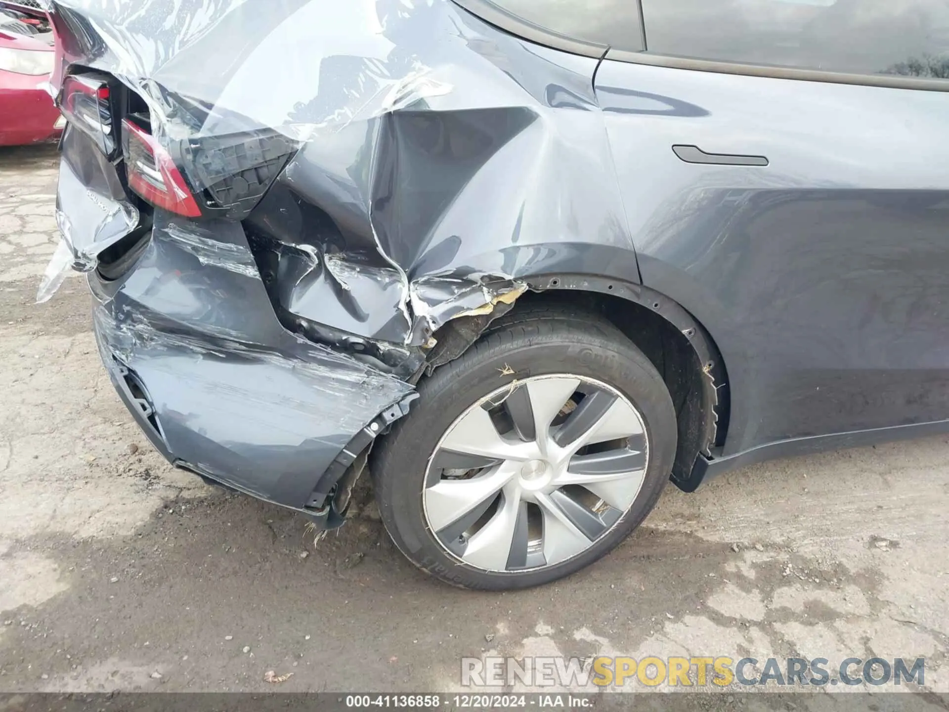 19 fotografías del automóvil dañado 7SAYGDEE8PA057777 TESLA MODEL Y 2023