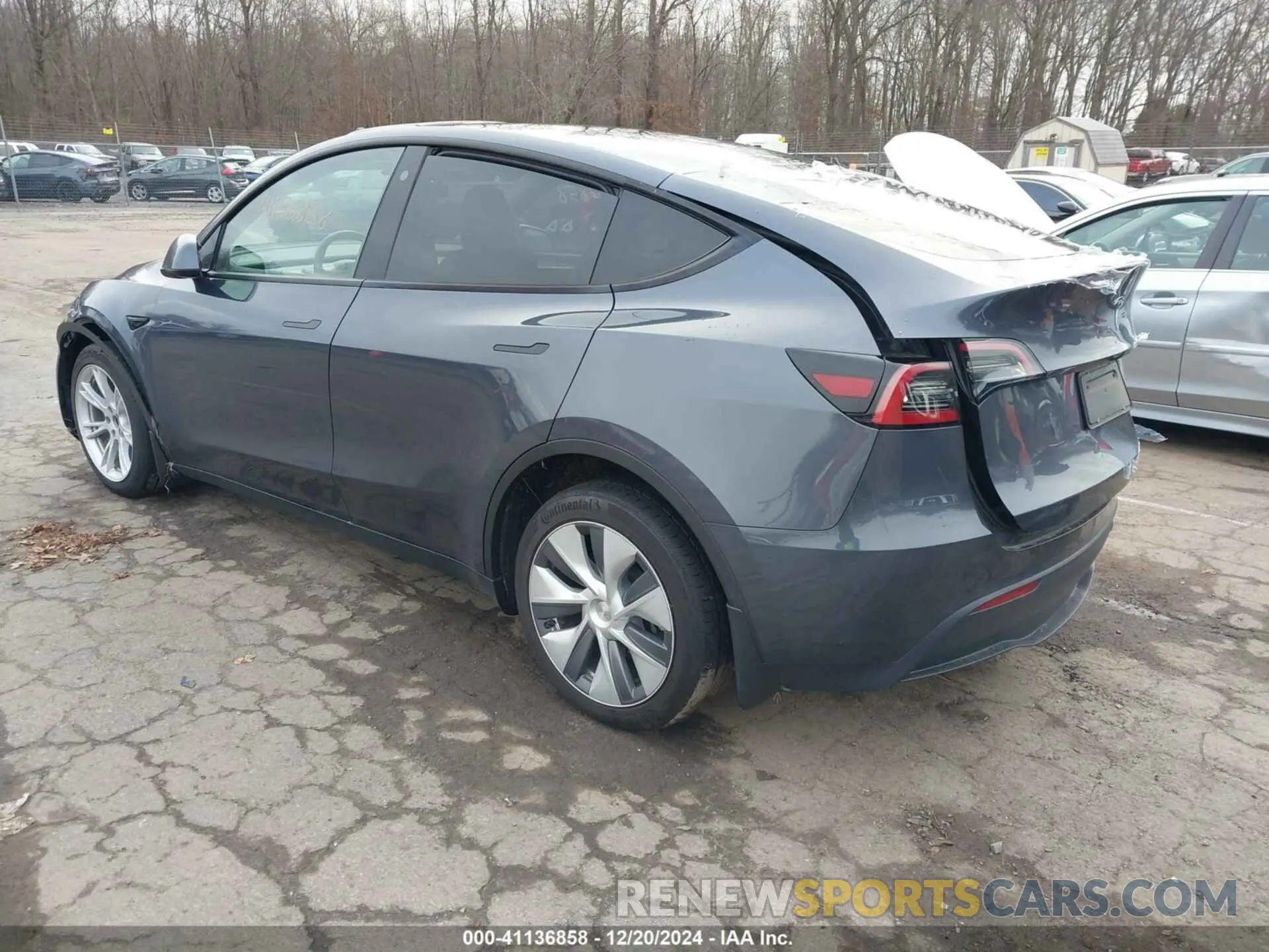 3 fotografías del automóvil dañado 7SAYGDEE8PA057777 TESLA MODEL Y 2023
