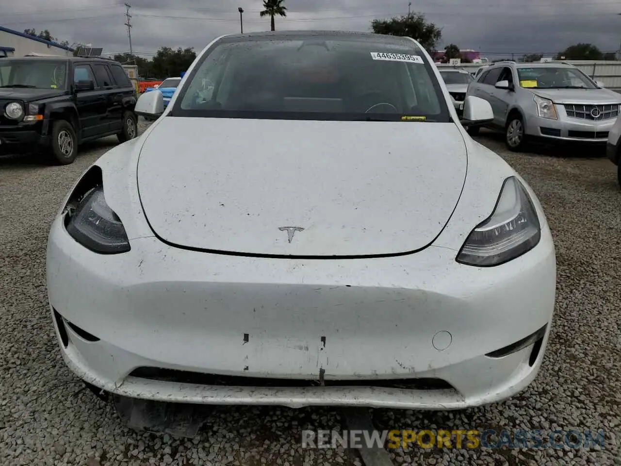 5 fotografías del automóvil dañado 7SAYGDEE8PA069783 TESLA MODEL Y 2023