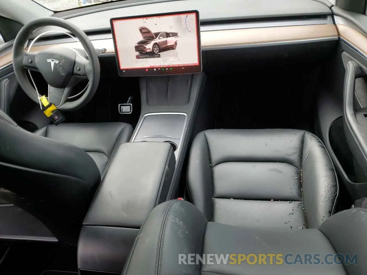 8 fotografías del automóvil dañado 7SAYGDEE8PA069783 TESLA MODEL Y 2023