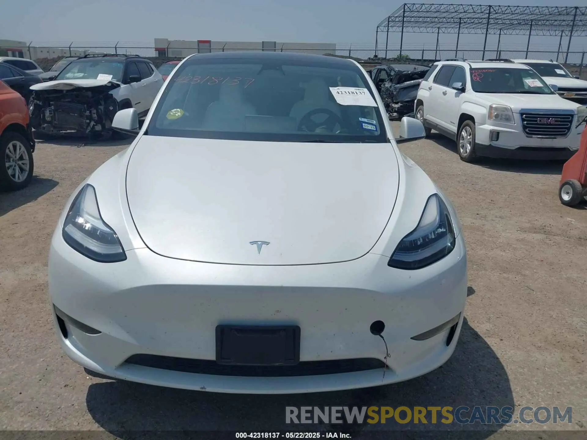 11 fotografías del automóvil dañado 7SAYGDEE8PA094957 TESLA MODEL Y 2023