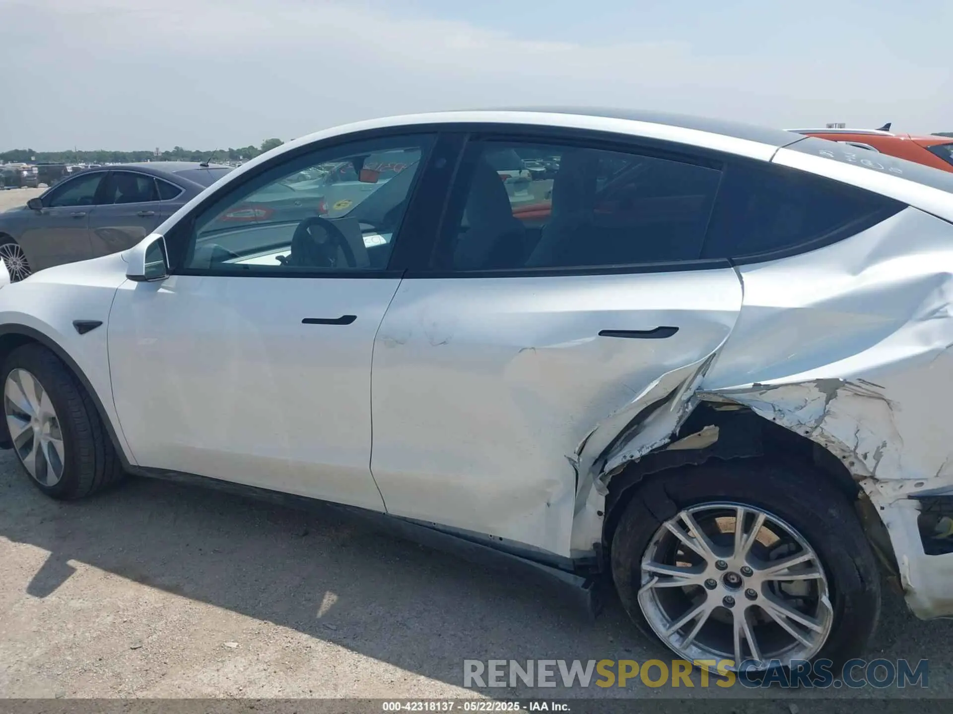 13 fotografías del automóvil dañado 7SAYGDEE8PA094957 TESLA MODEL Y 2023