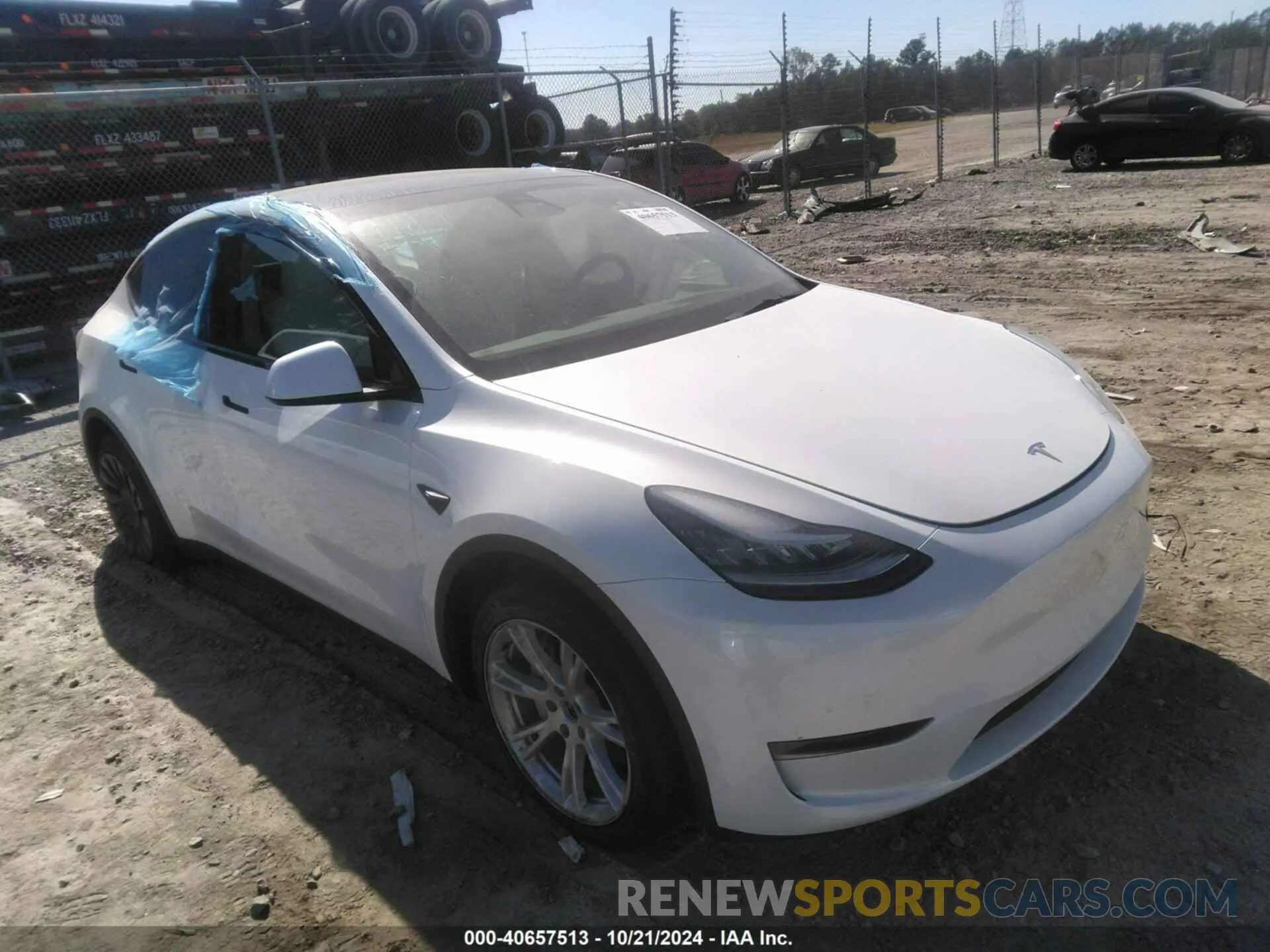 1 fotografías del automóvil dañado 7SAYGDEE8PA101924 TESLA MODEL Y 2023