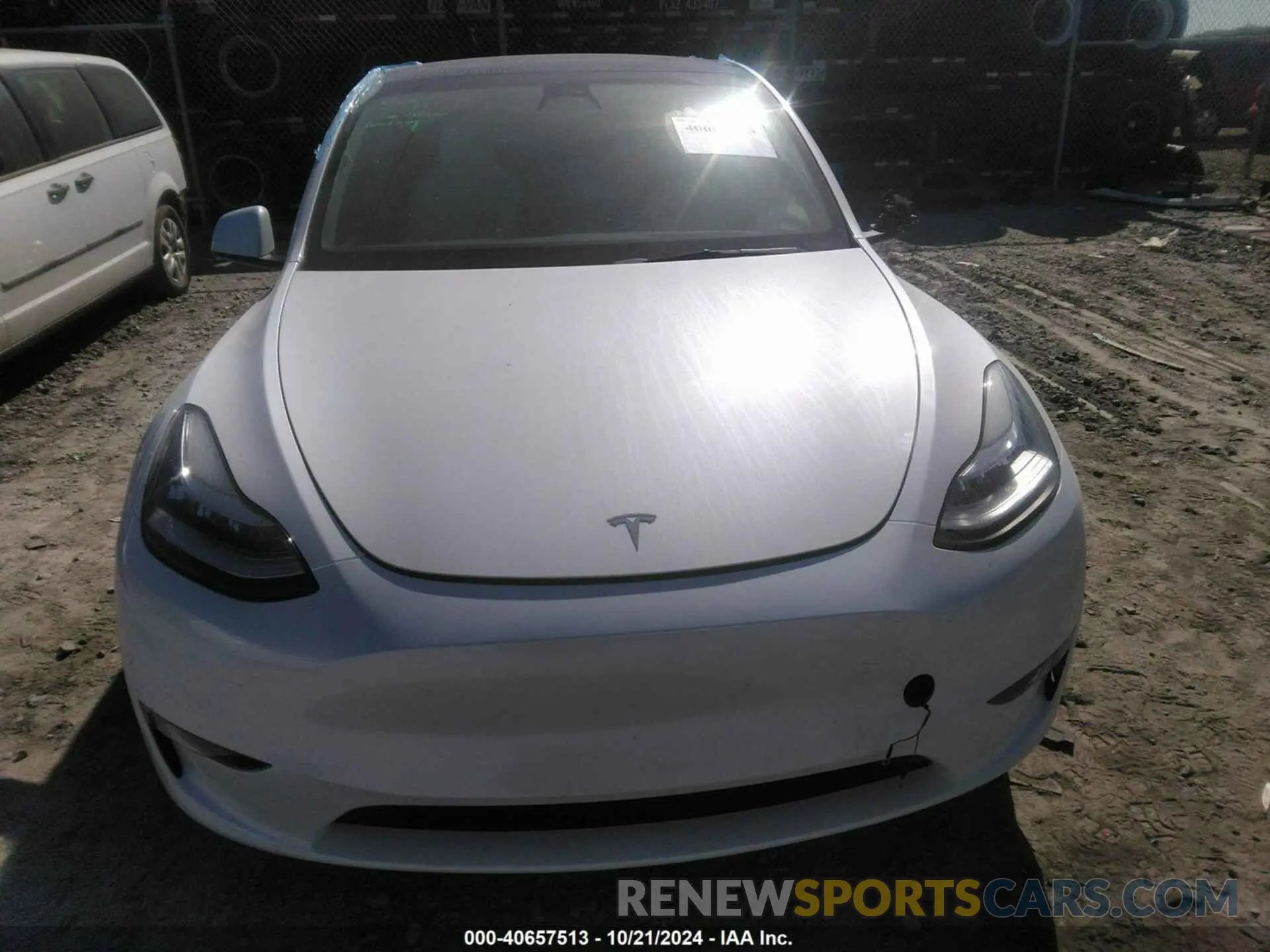 11 fotografías del automóvil dañado 7SAYGDEE8PA101924 TESLA MODEL Y 2023