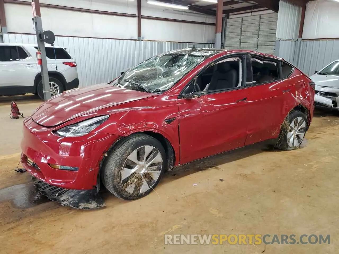 1 fotografías del automóvil dañado 7SAYGDEE8PA103379 TESLA MODEL Y 2023