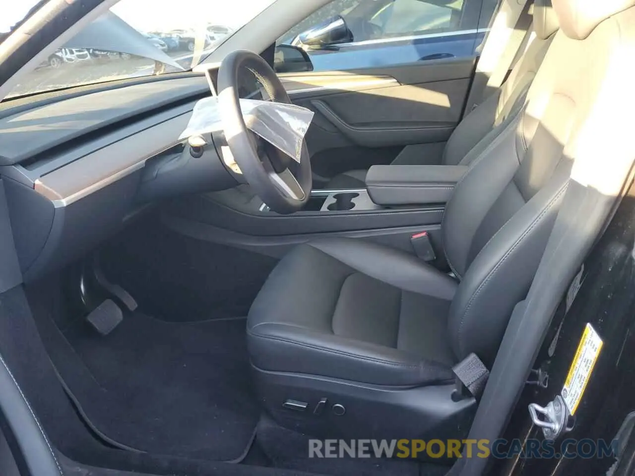 7 fotografías del automóvil dañado 7SAYGDEE8PA124104 TESLA MODEL Y 2023