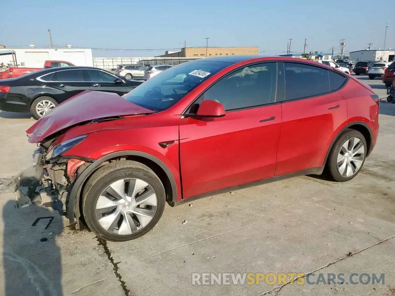 1 fotografías del automóvil dañado 7SAYGDEE8PA138780 TESLA MODEL Y 2023