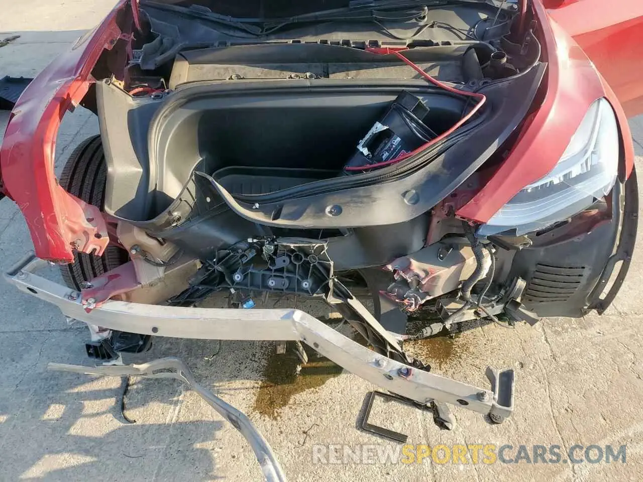 12 fotografías del automóvil dañado 7SAYGDEE8PA138780 TESLA MODEL Y 2023
