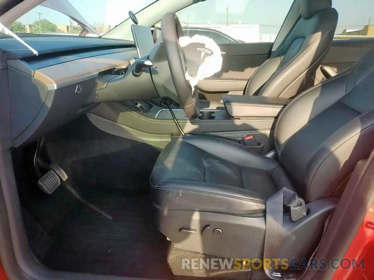 7 fotografías del automóvil dañado 7SAYGDEE8PA138780 TESLA MODEL Y 2023