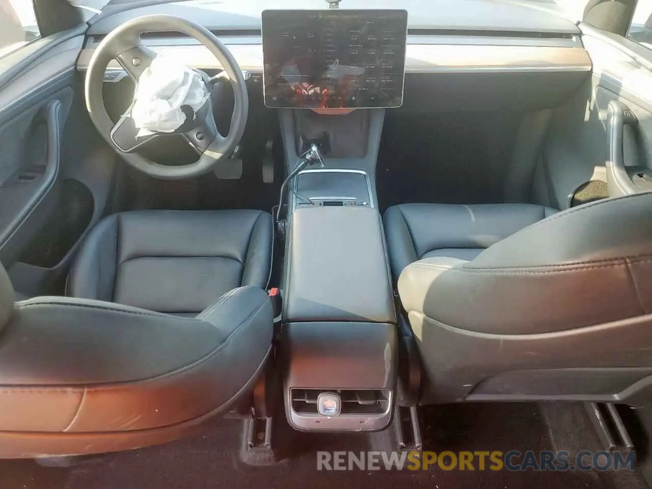 8 fotografías del automóvil dañado 7SAYGDEE8PA138780 TESLA MODEL Y 2023
