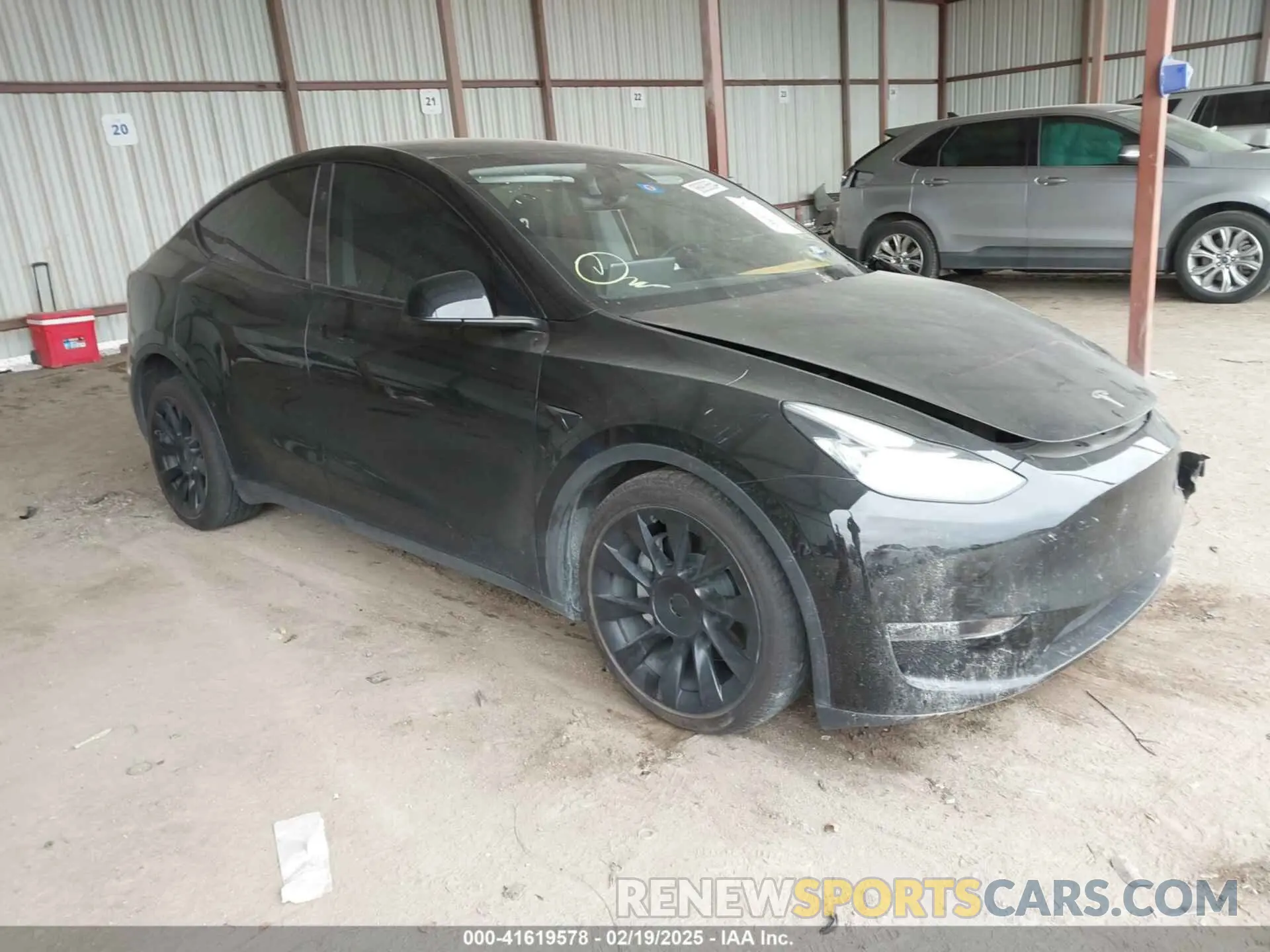 1 fotografías del automóvil dañado 7SAYGDEE8PA150900 TESLA MODEL Y 2023