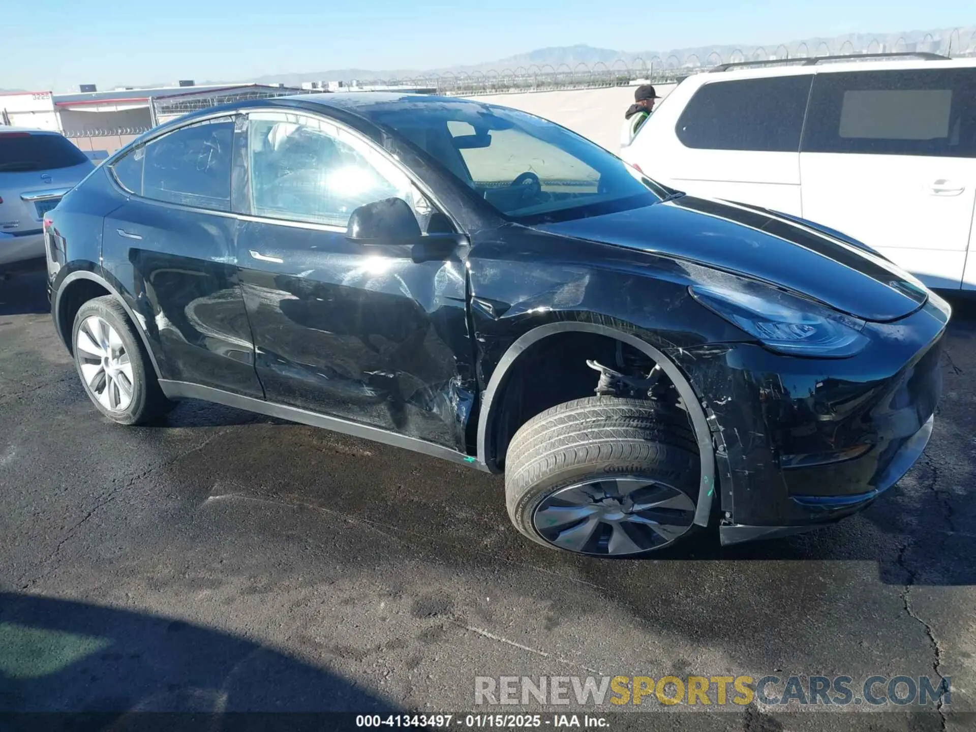 1 fotografías del automóvil dañado 7SAYGDEE8PA151965 TESLA MODEL Y 2023