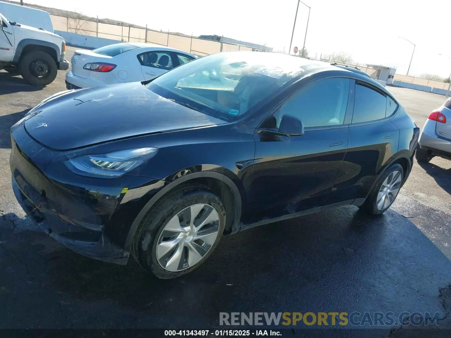 14 fotografías del automóvil dañado 7SAYGDEE8PA151965 TESLA MODEL Y 2023