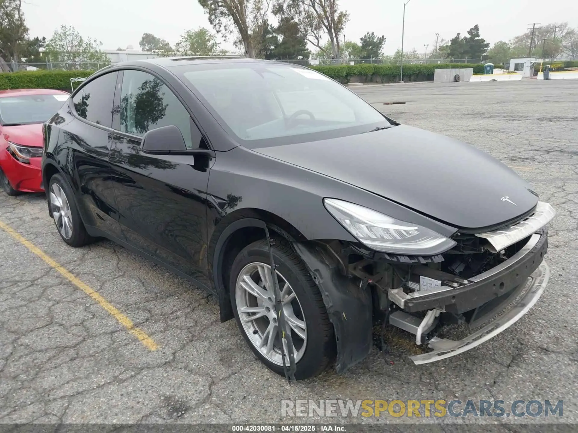 1 fotografías del automóvil dañado 7SAYGDEE8PA152338 TESLA MODEL Y 2023