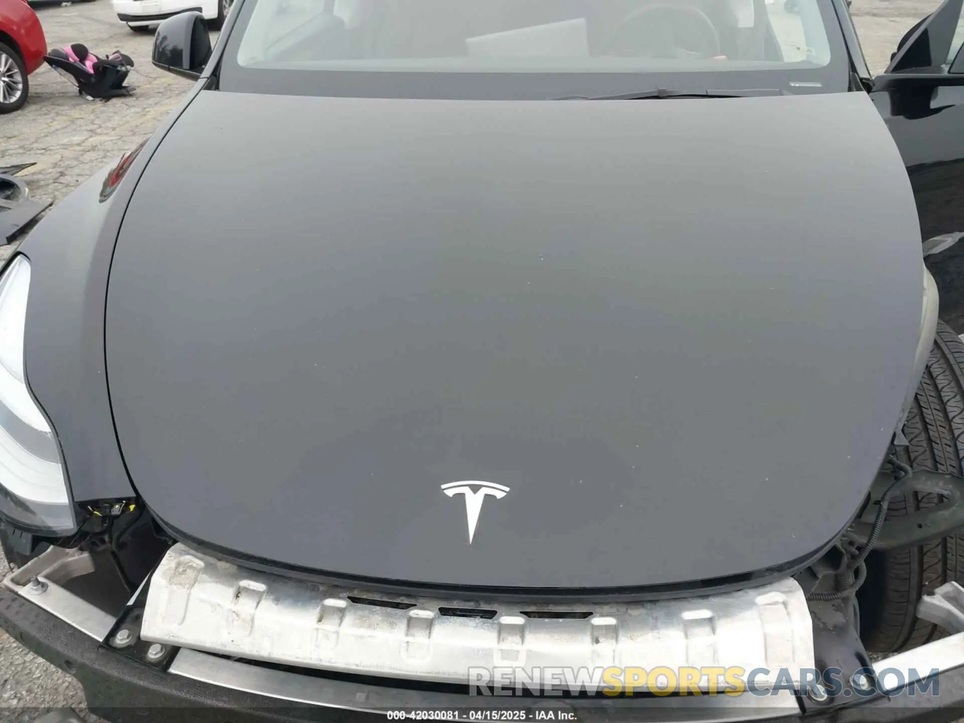 10 fotografías del automóvil dañado 7SAYGDEE8PA152338 TESLA MODEL Y 2023