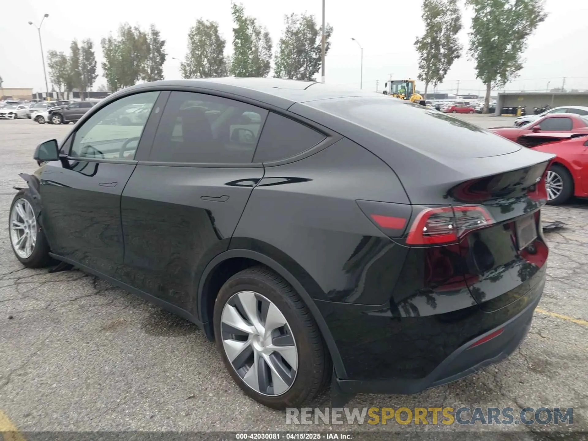 3 fotografías del automóvil dañado 7SAYGDEE8PA152338 TESLA MODEL Y 2023
