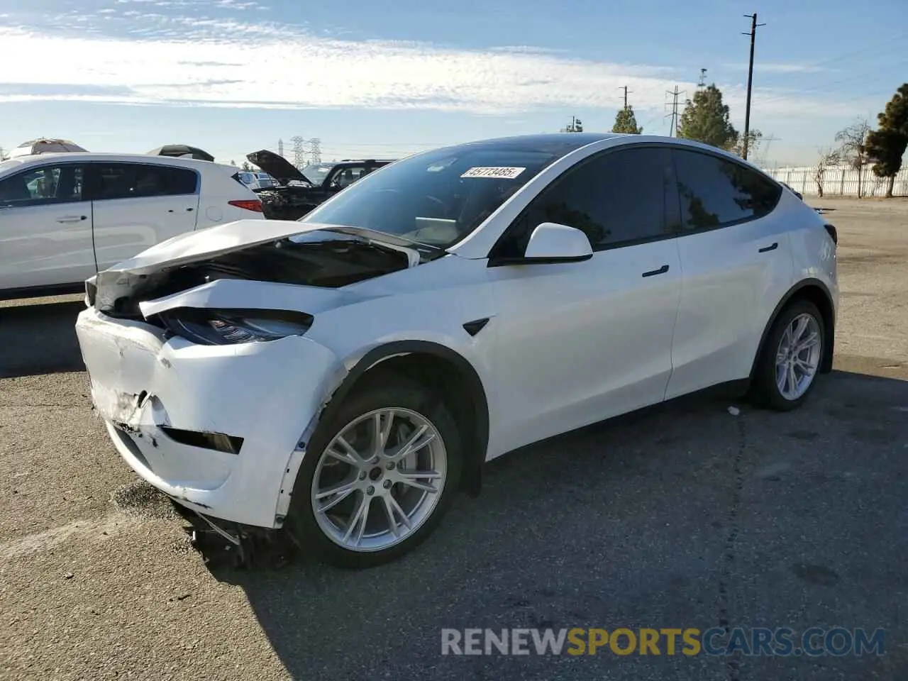 1 fotografías del automóvil dañado 7SAYGDEE8PA157913 TESLA MODEL Y 2023