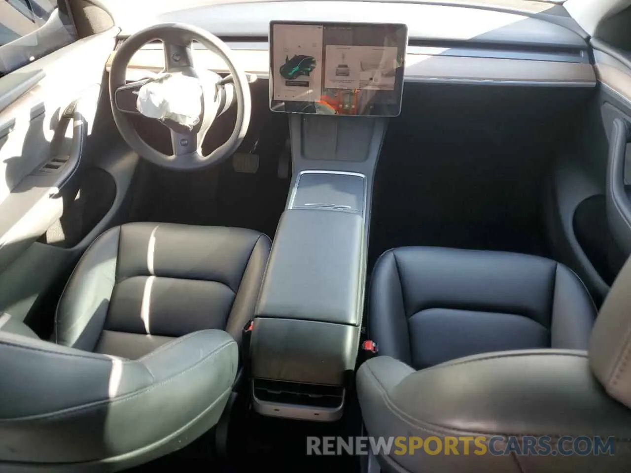 8 fotografías del automóvil dañado 7SAYGDEE8PA157913 TESLA MODEL Y 2023
