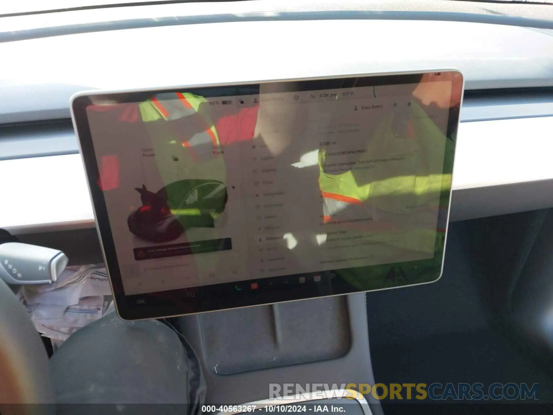 19 fotografías del automóvil dañado 7SAYGDEE8PA176557 TESLA MODEL Y 2023