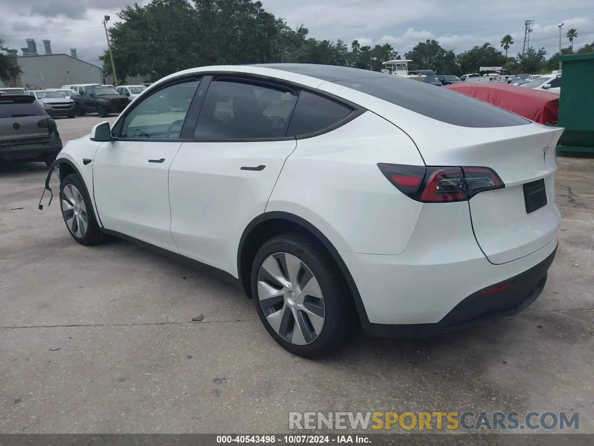 3 fotografías del automóvil dañado 7SAYGDEE8PA179376 TESLA MODEL Y 2023