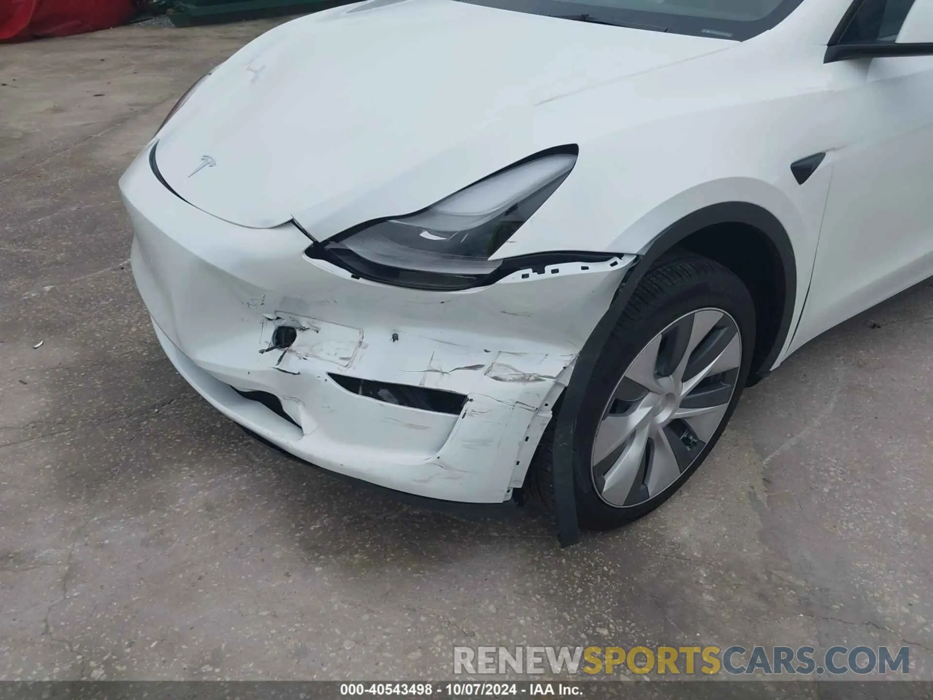 6 fotografías del automóvil dañado 7SAYGDEE8PA179376 TESLA MODEL Y 2023